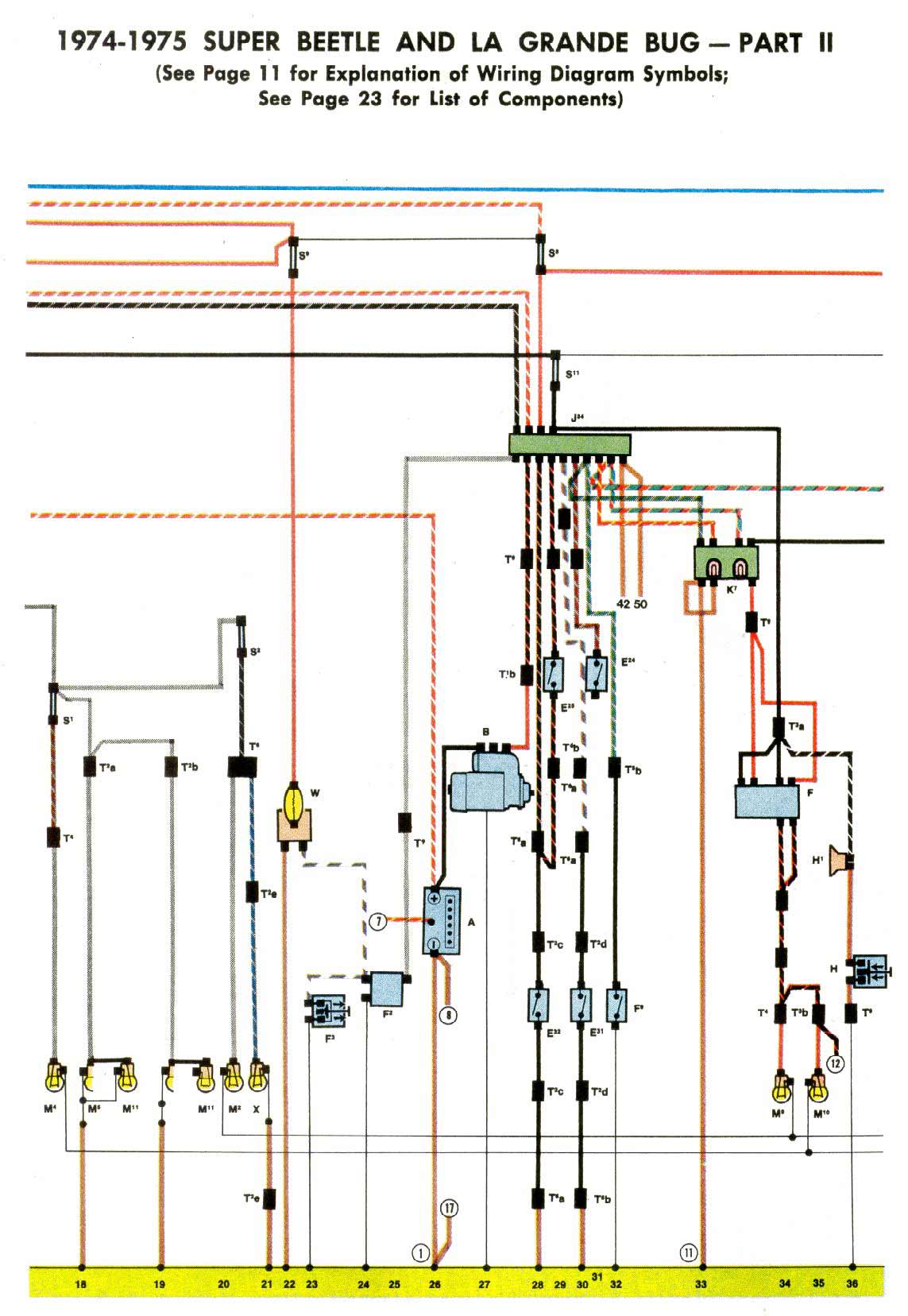 1974 Vw Beetle Wiring Diagrams - Wiring Diagram